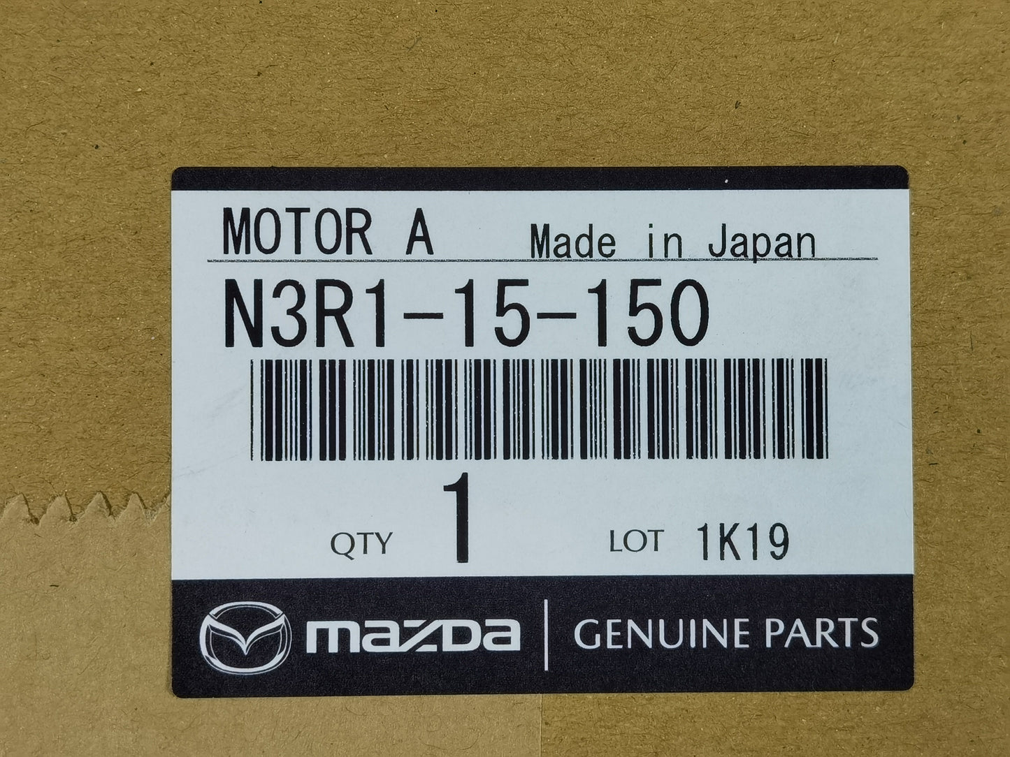 2008+ Mazda Rx8 SE3P Fan motor for After M/C, or S2 (N3R1-15-150)