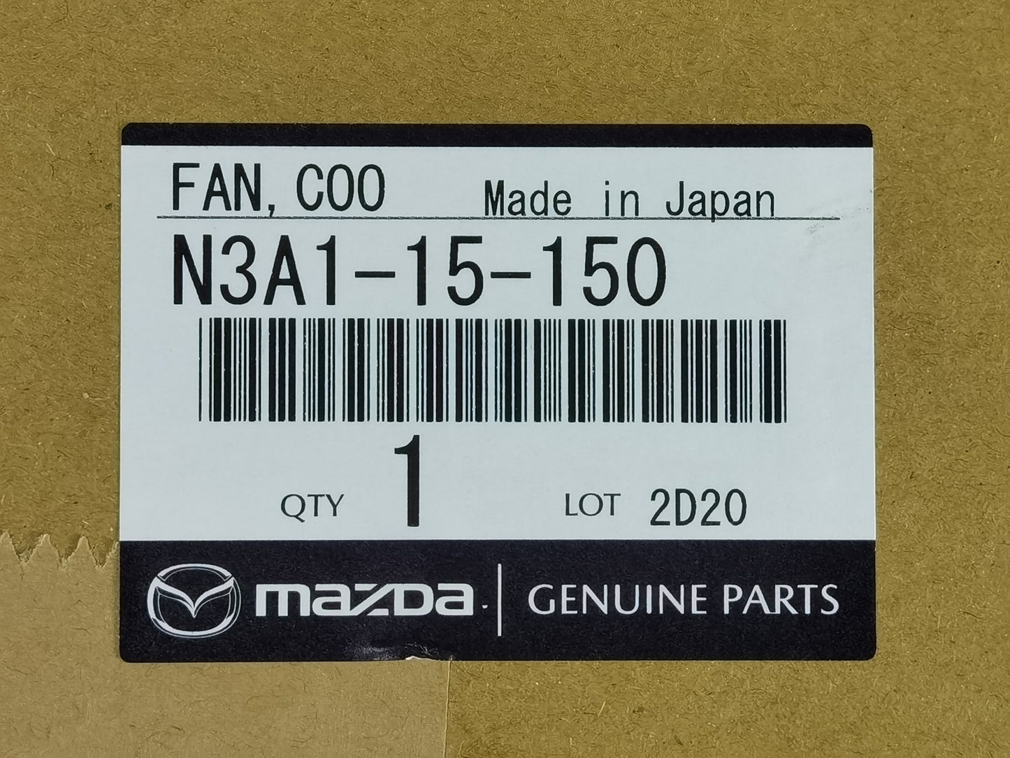 92-98 Mazda Rx-7 Stock fan motor (N3A1-15-150)