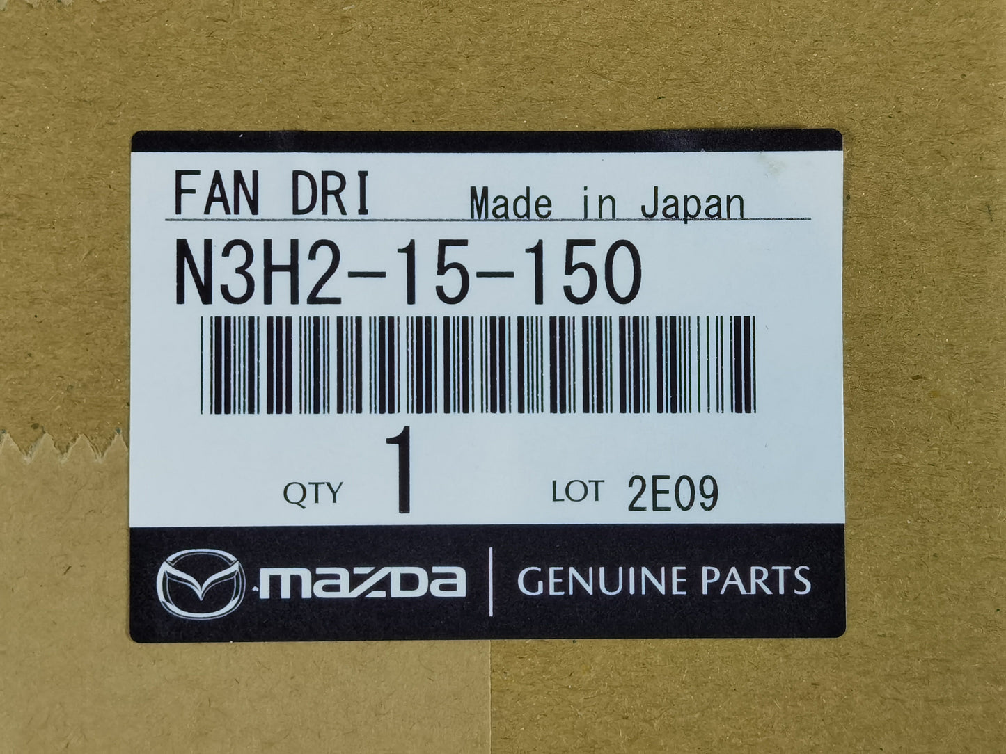 2003-2008(2007 JDM) Mazda Rx8 Se3p Fan motor LH side (N3H2-15-150)